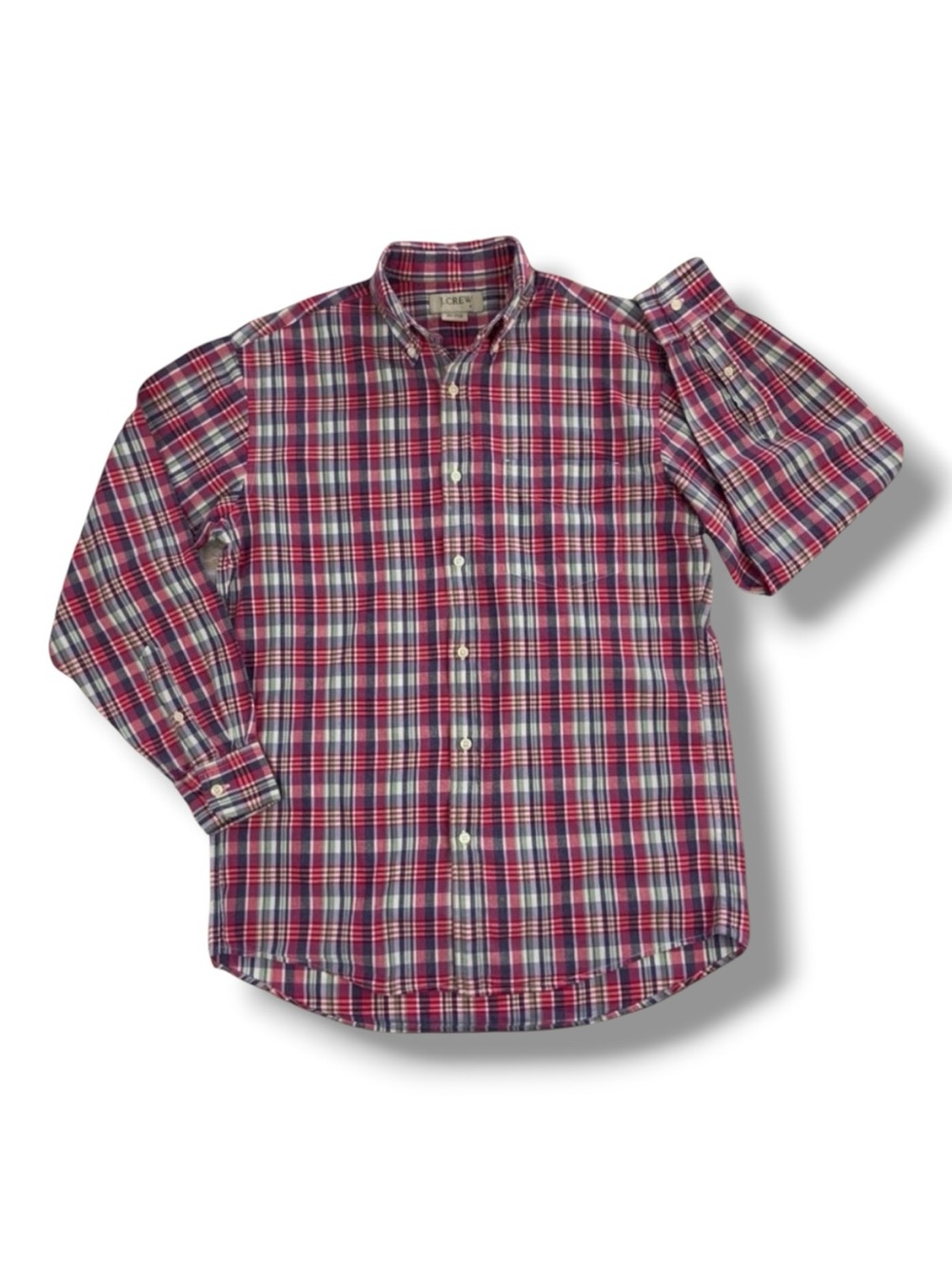 J. CREW Plaid Button Down Shirt